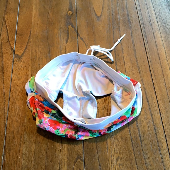 LASC Los Angeles Square Cut Tropical Print Swim Trunk - Picture 5 of 11